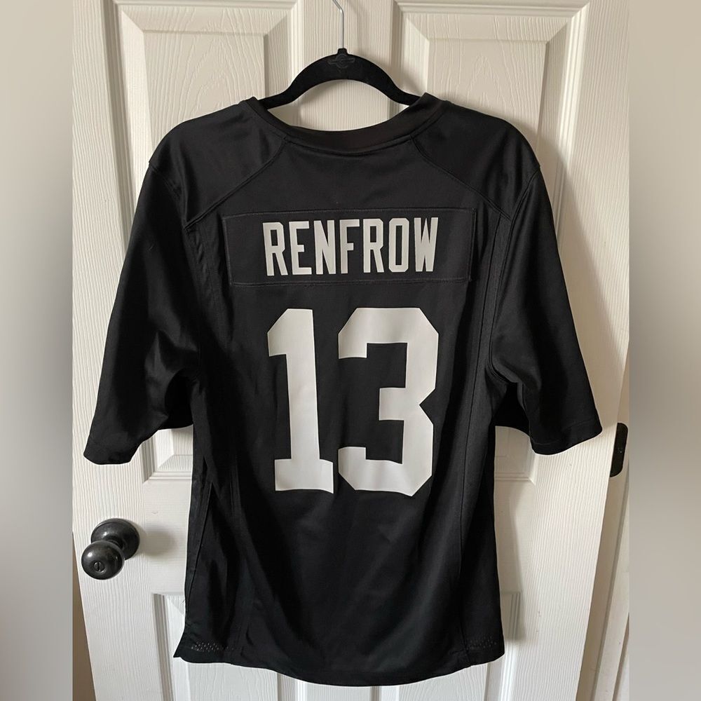 🆕 NIKE NFL Mens Raiders Hunter Renfrow Dri Fit Football Jersey ~Size S